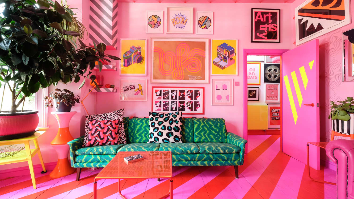 Quirk and Rescue Colorful London Home Photos | Apartment Therapy